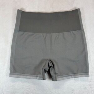 Outdoor Voices High Rise Warmup‎ Shorts Athletic Compression Gray Size M